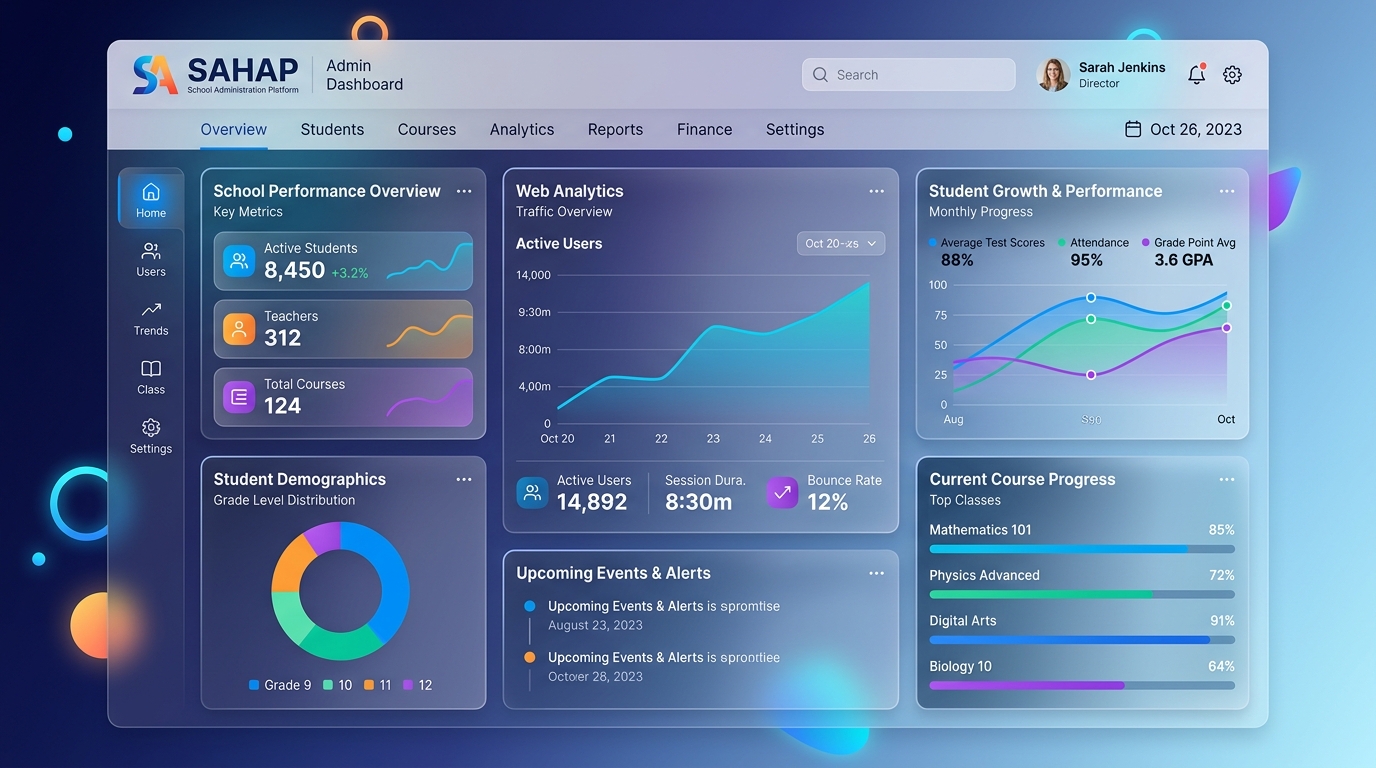 SAHAP Admin Dashboard Platform